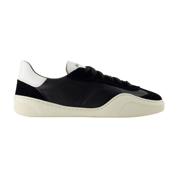 Bars Drago M Sneakers - Acne Studios Leather Multicolor Black Lambskin Shoes /
