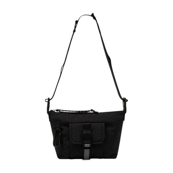 A.P.C. Synthetic crossbody bag in black