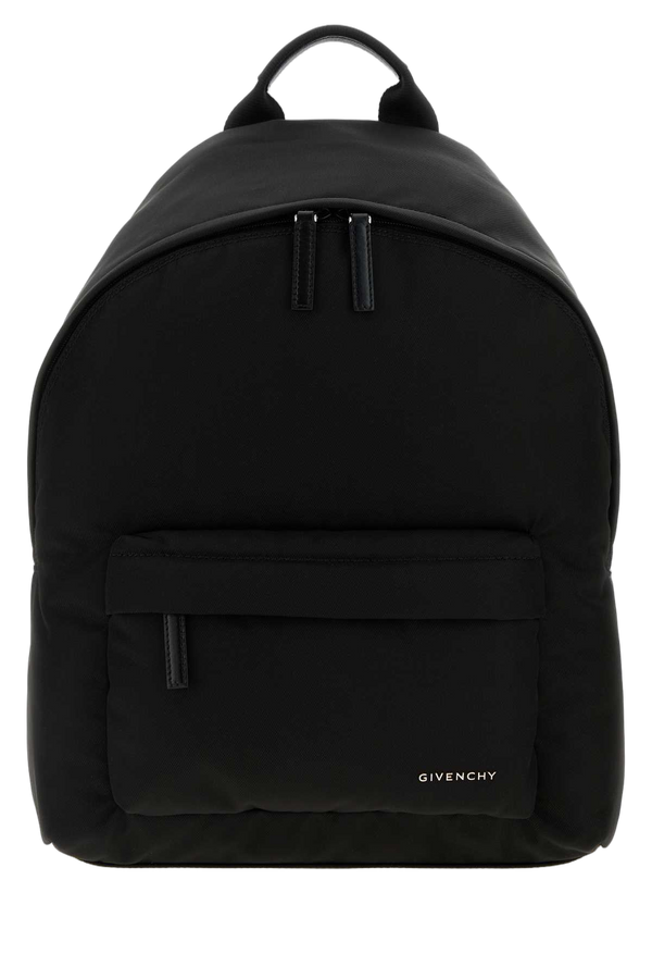 Givenchy Exterior: 100% Nylon backpack in black