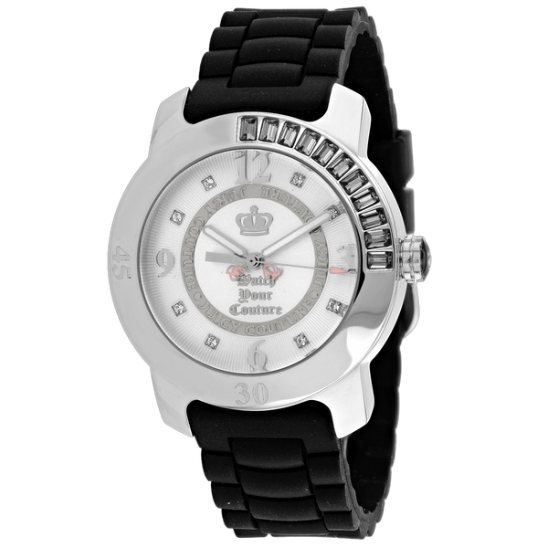 Juicy Couture Stainless steel case watch in silver