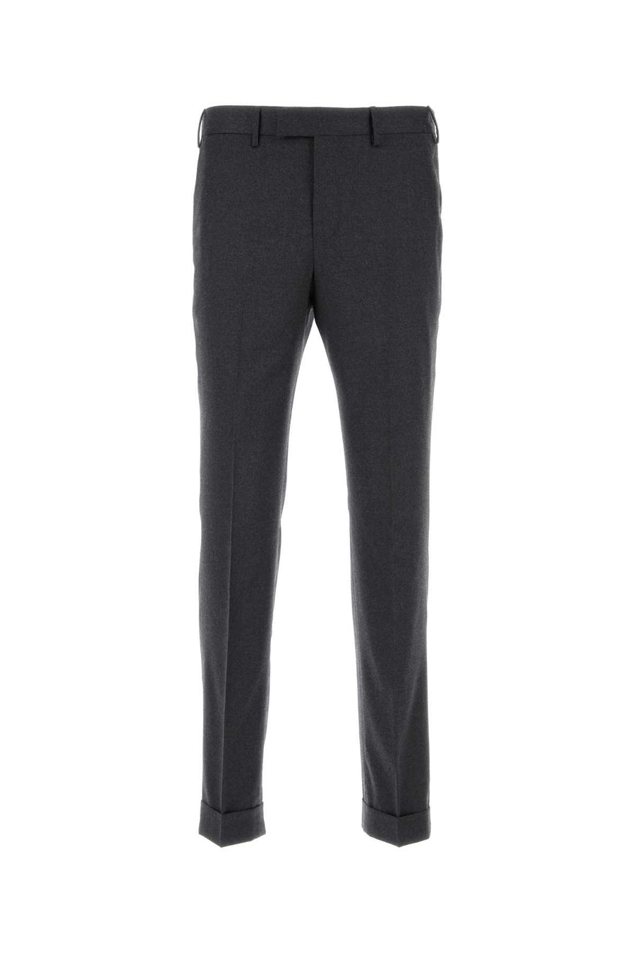 Dark Grey Stretch Wool Pant Grigioscuro Pantaloni