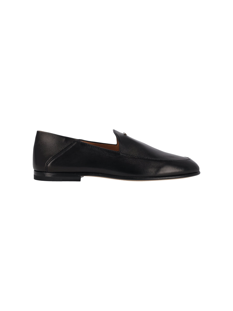 Tod's 100% Lamb Leather loafer in black