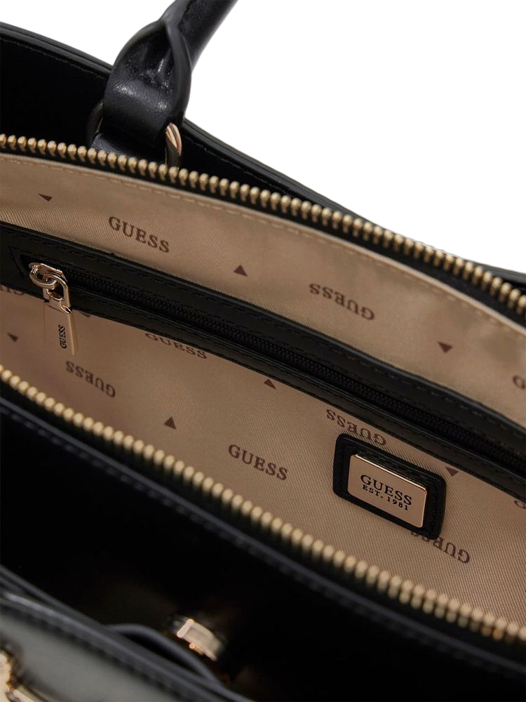Guess 100% Polyurethane shoulder bag in black
