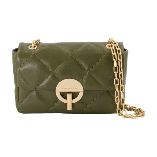 Vanessa Bruno cowhide crossbody bag in green