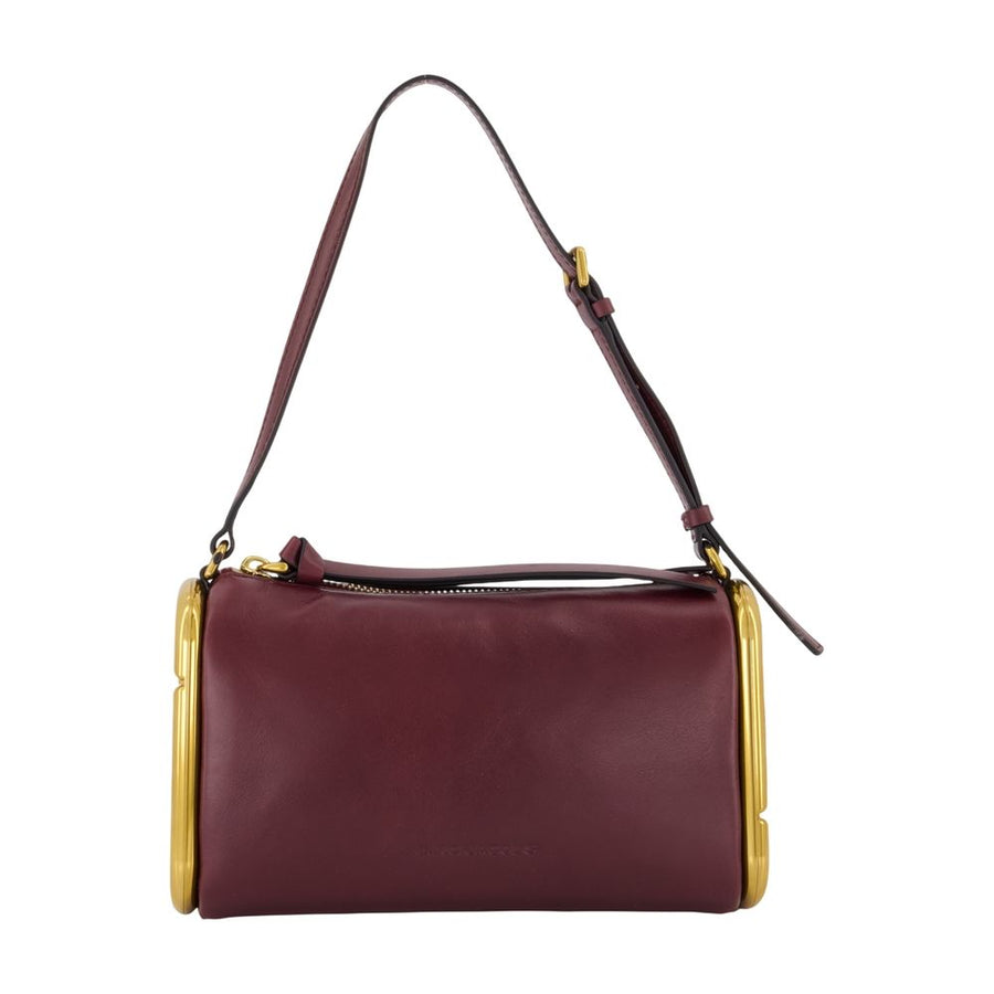 The Juliette Shoulder Bag - Marc Jacobs Leather Burgundy Cowhide / Shoulder-hobo-bags