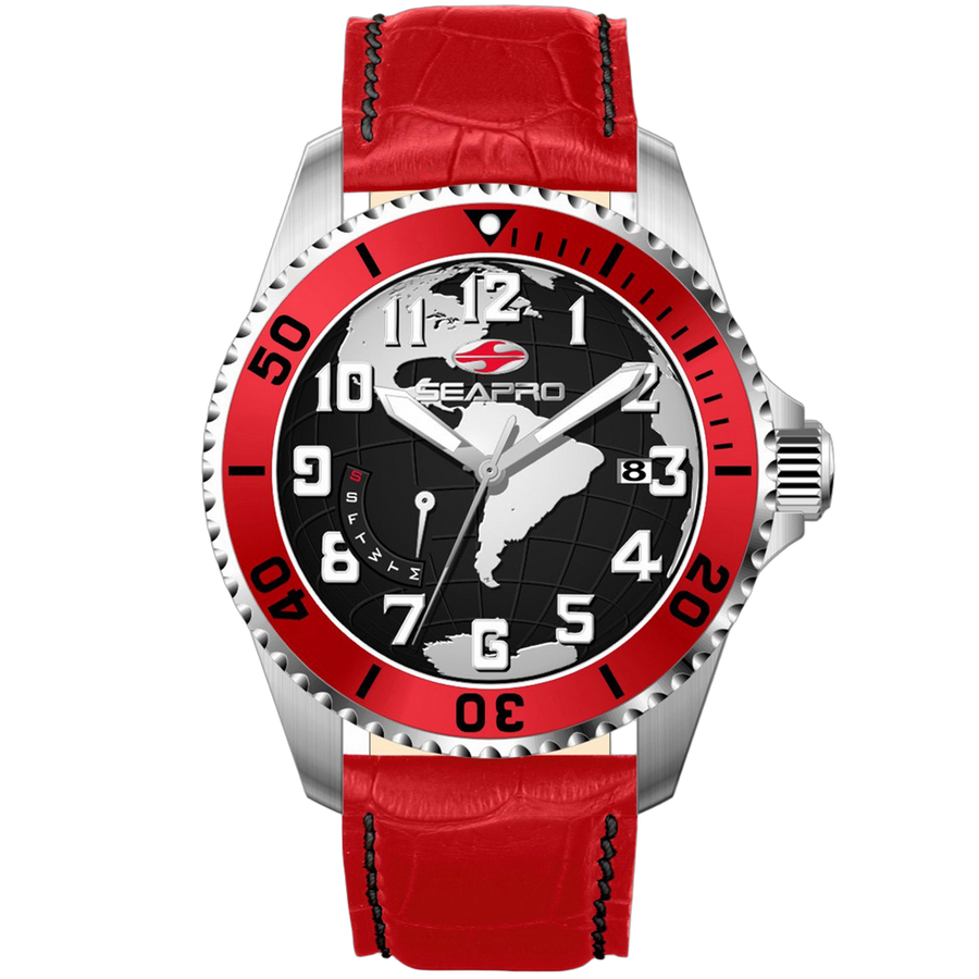 Seapro watch in black
