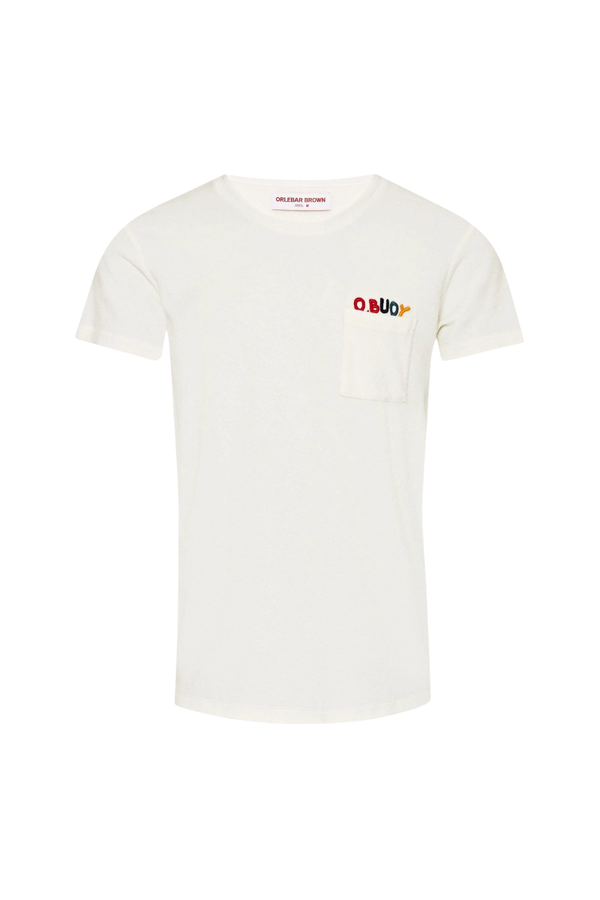 Orlebar Brown 100% Cotton t-shirt in white