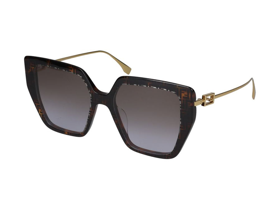 Maison Fendi FE40012U sunglasses in tortoiseshell