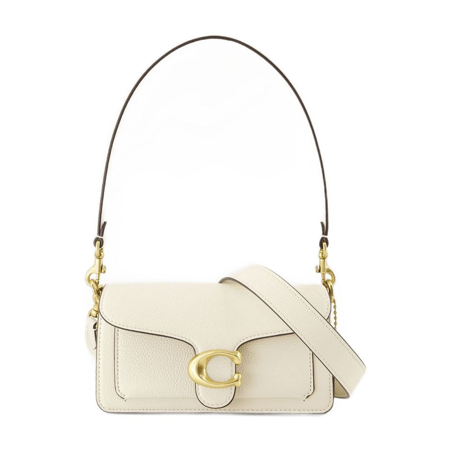 Coach Cowhide shoulder bag in white