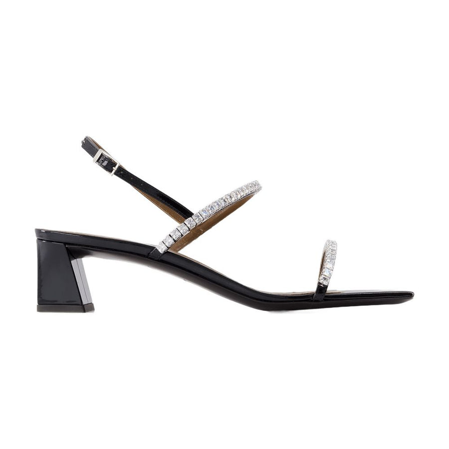 Giuseppe Zanotti calfskin sandal in black