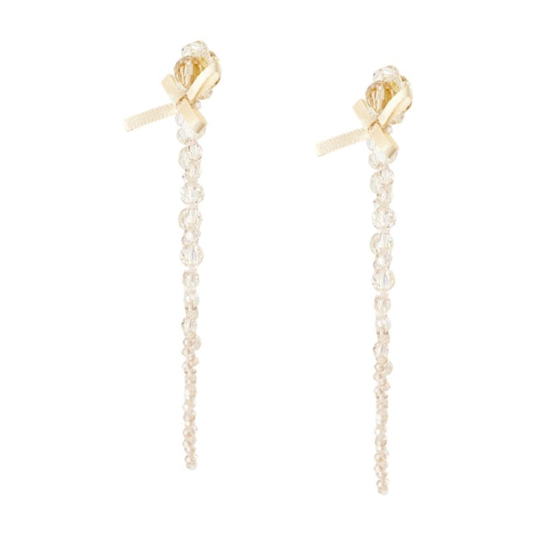 Simone Rocha Gold-plated metal earrings in yellow