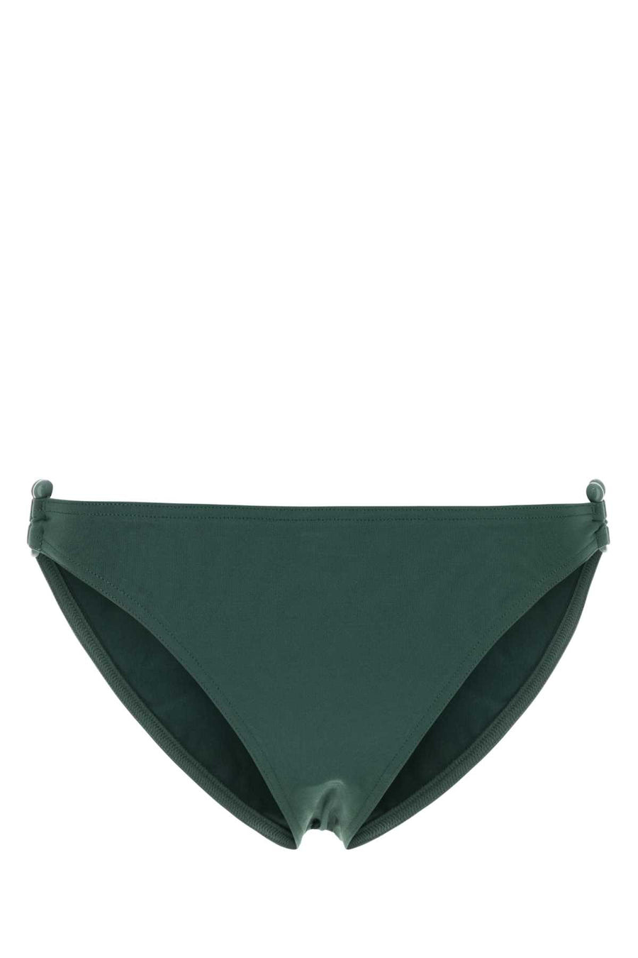 Dark Green Stretch Nylon Clutch Bikini Bottom Menthegivree Exterior: Elastane Costumi Da Bagno