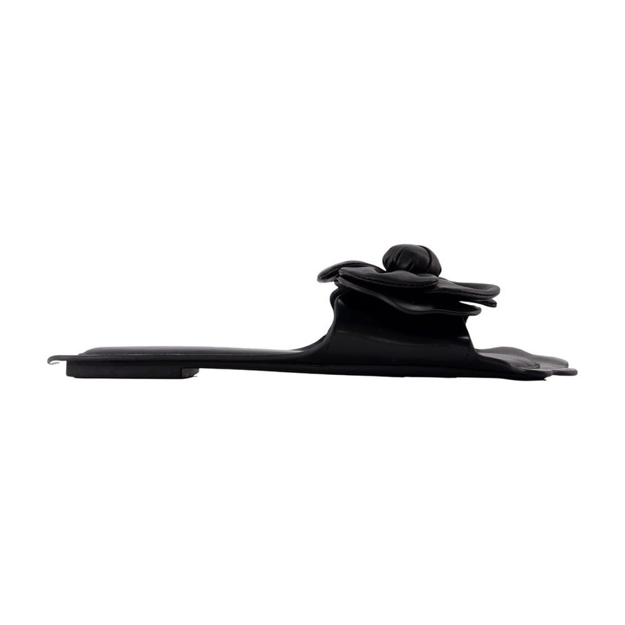 The Daisy Sandals - Marc Jacobs Leather Black Cowhide Shoes /