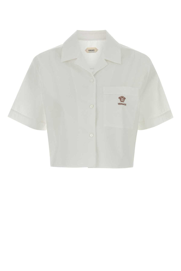 Versace 100% Cotton shirt in white
