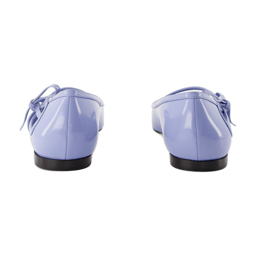 Dolce&Gabbana calfskin ballerina in blue
