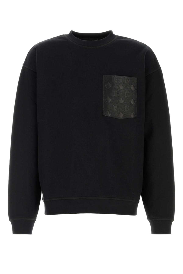 Dsquared2 100% Cotton sweatshirt in black