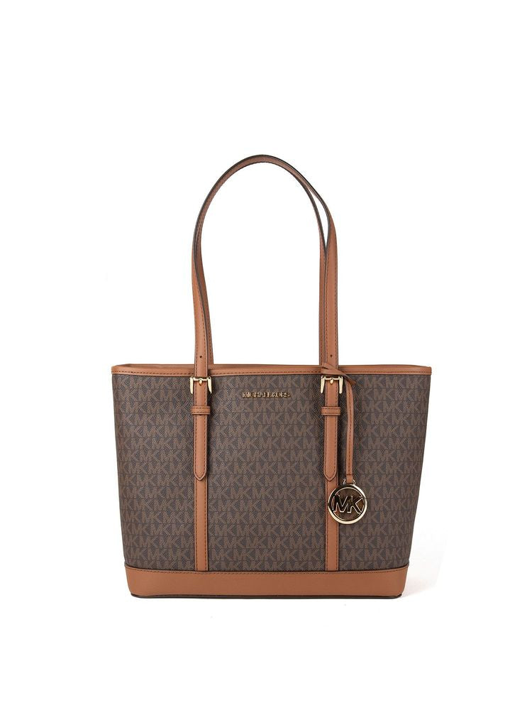 Michael Kors 89.4% Coated Canvas tote bag in brown