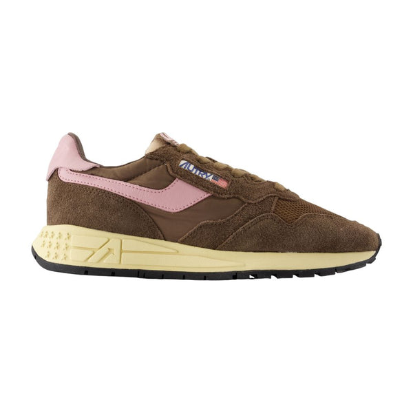Autry Calfskin sneaker in brown