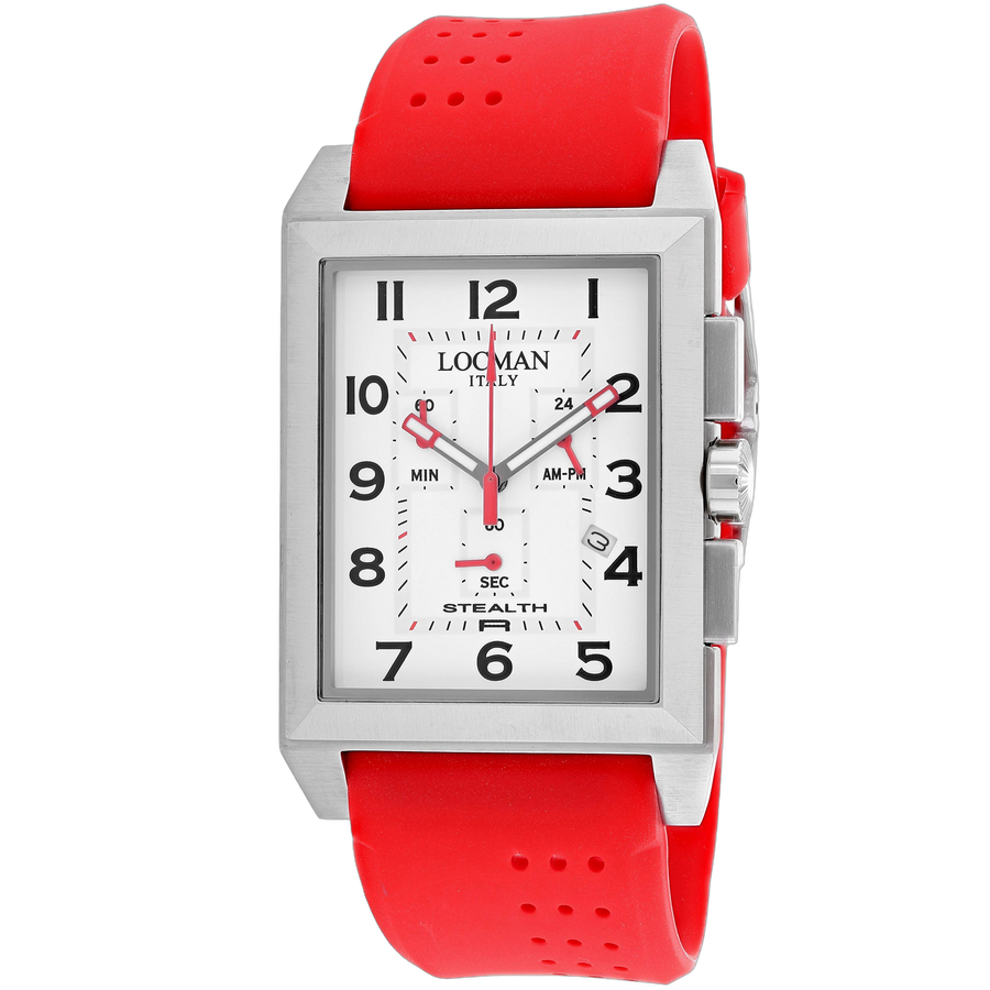 Locman Titanium case watch in white