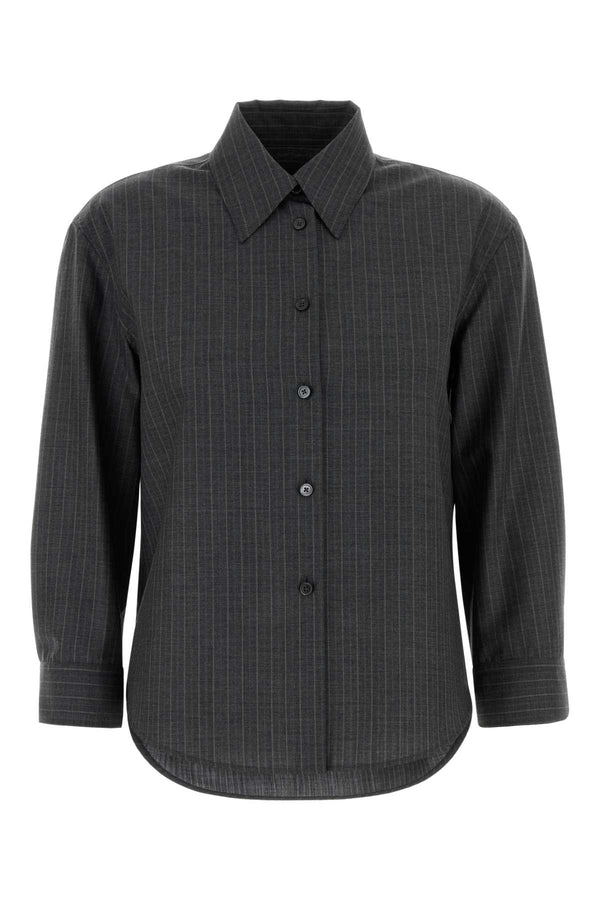 Embroidered Wool Shirt 037 Exterior: Virgin Camicie