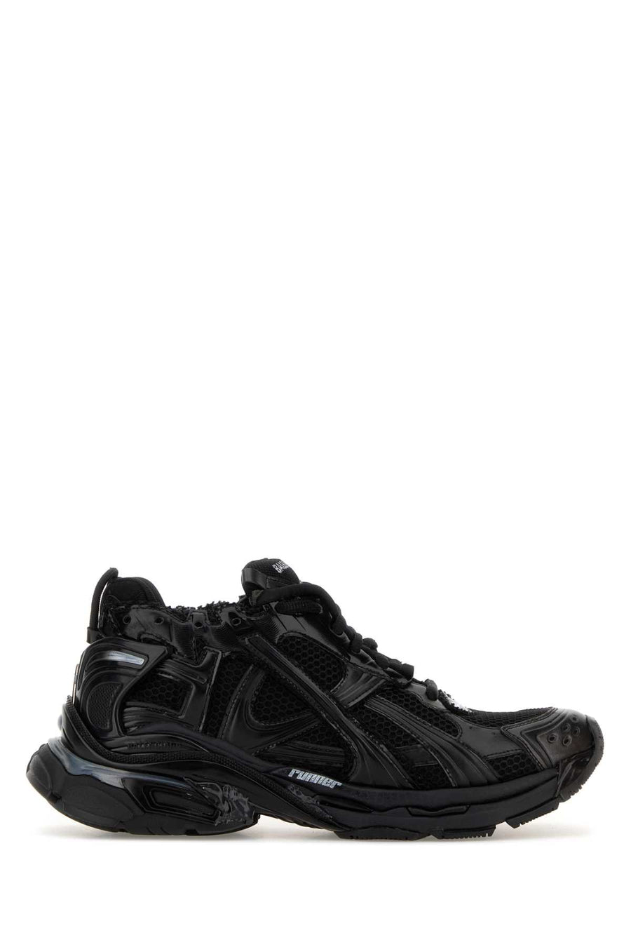 Balenciaga Exterior: 100% Fabric sneaker in black