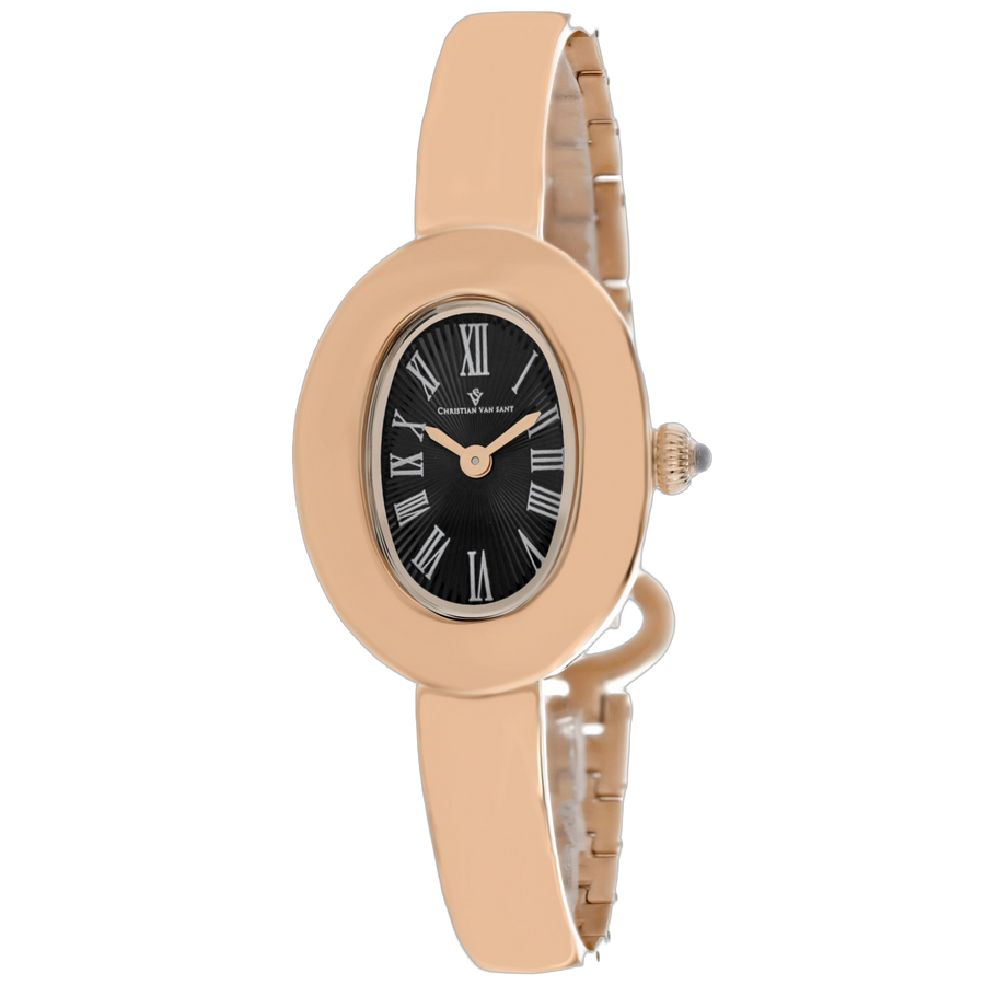 Christian Van Sant Stainless steel case watch in rose gold