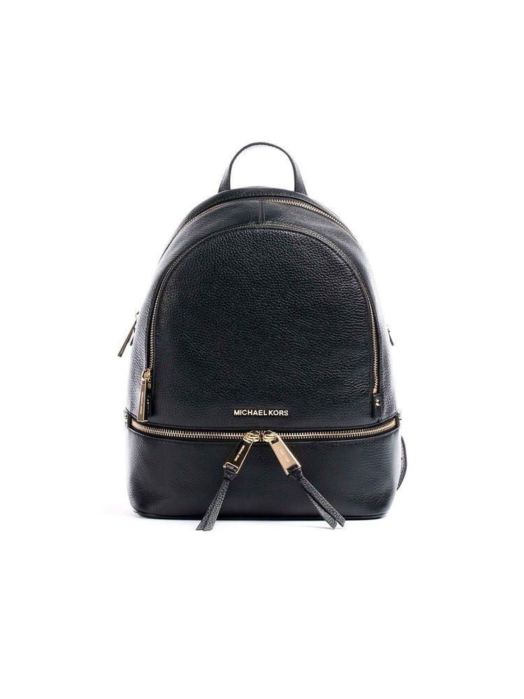 Michael Kors 100% Cow Leather backpack in black