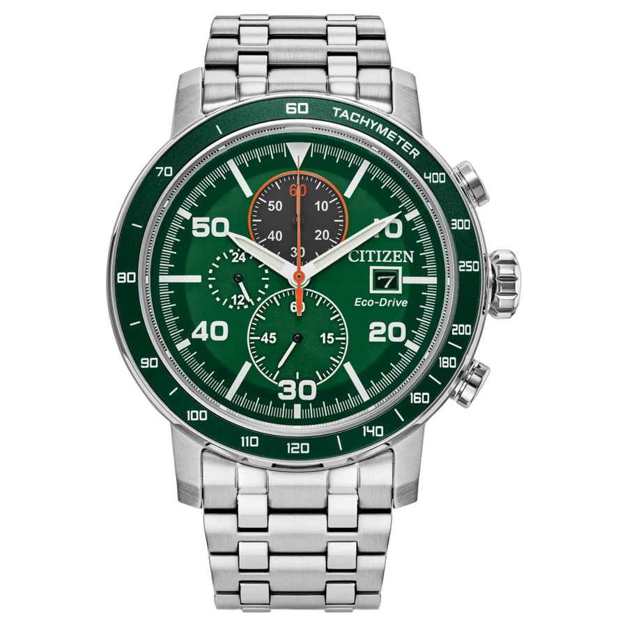 Citizen watch in green