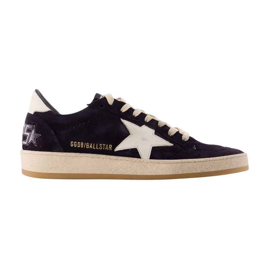 Golden Goose Deluxe Brand Calfskin sneaker in navy