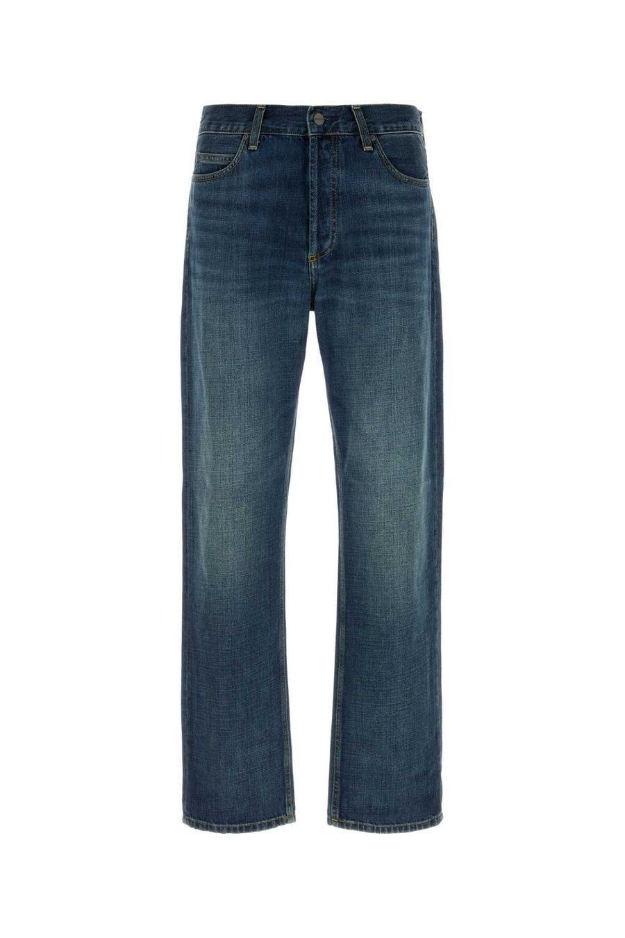 Denim Marlow Pant Blue Exterior: Cotton Pantaloni