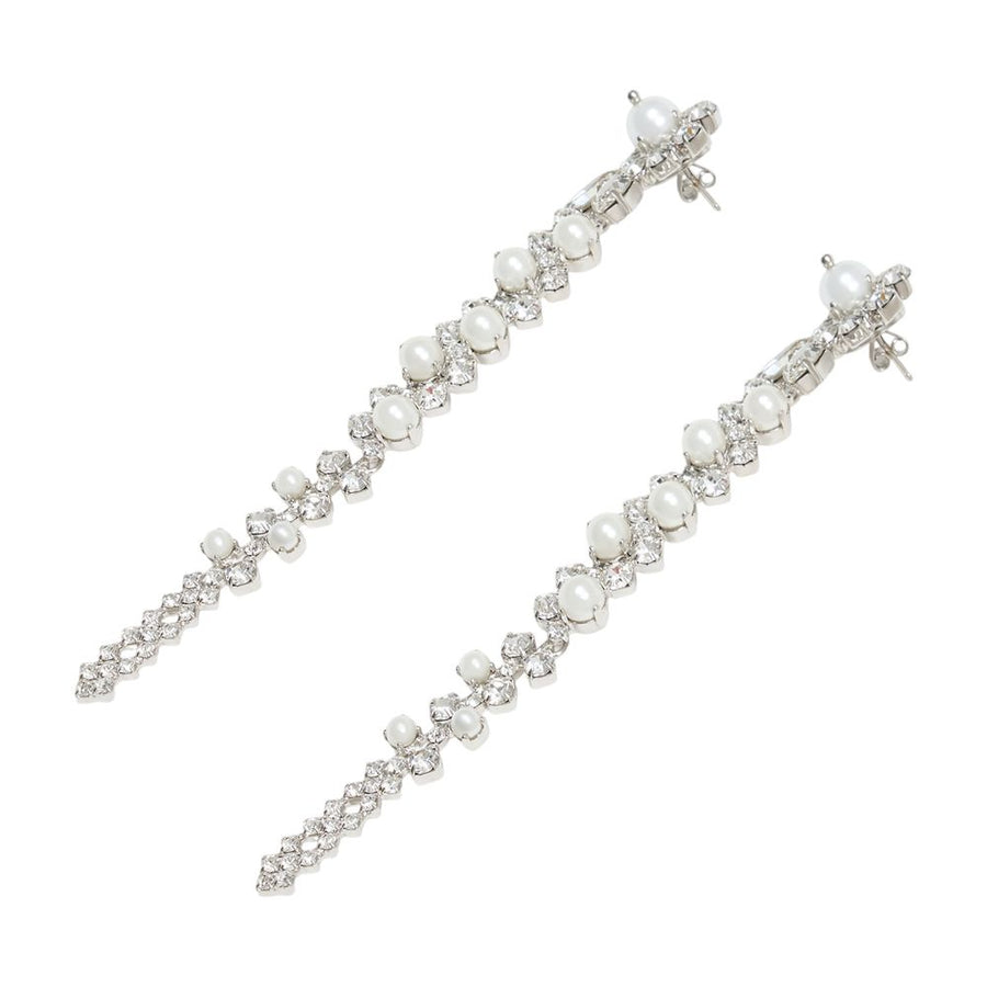 Simone Rocha Glass earrings in white