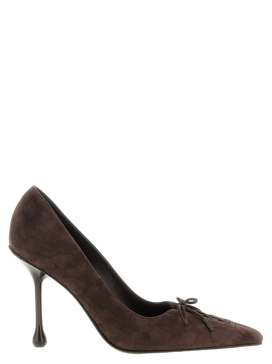 Jimmy Choo Suede pump in brown