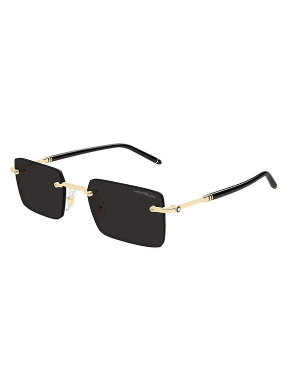 Montblanc MB0482S Metal sunglasses in gold