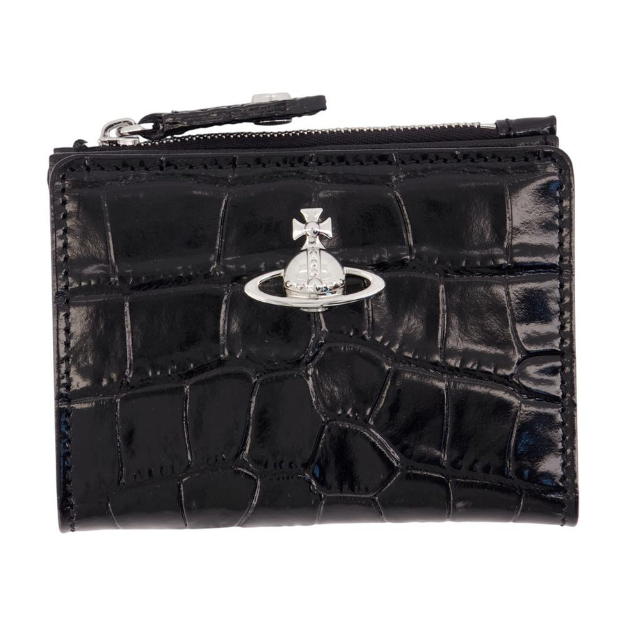 Vivienne Westwood Calfskin card case in black