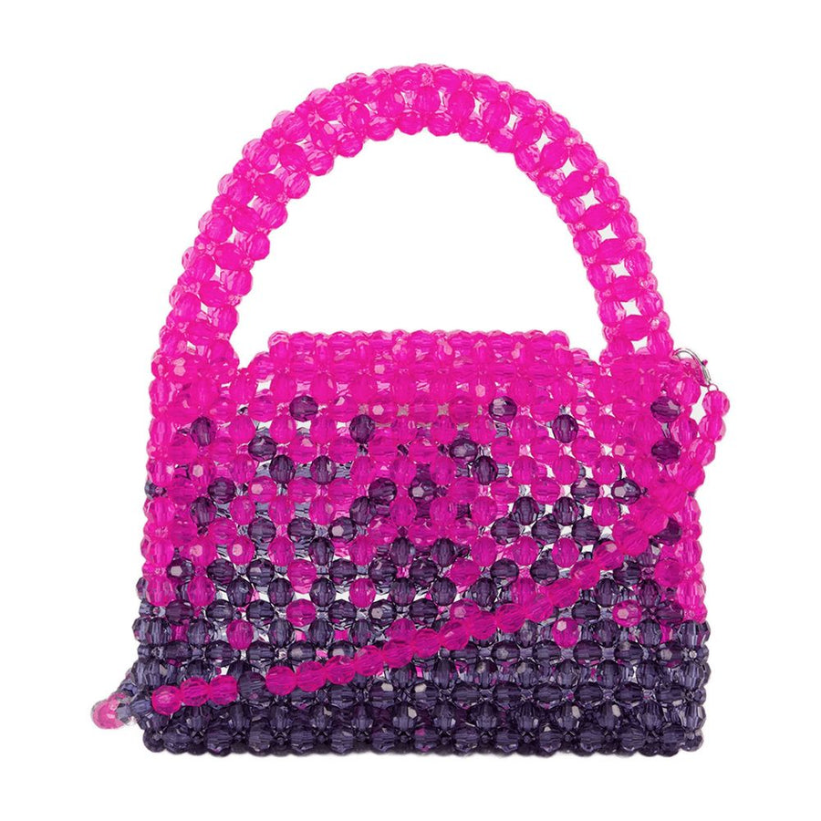 Germanier Beads hobo bag in pink