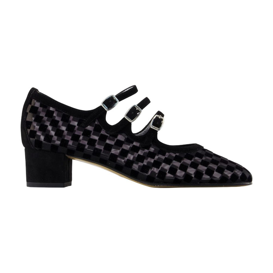 Carel Calfskin pump in black