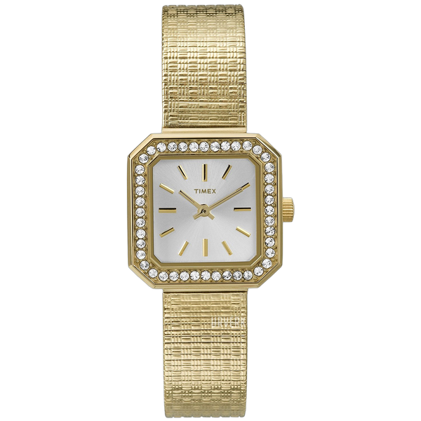 Timex Stainless steel case watch in gold