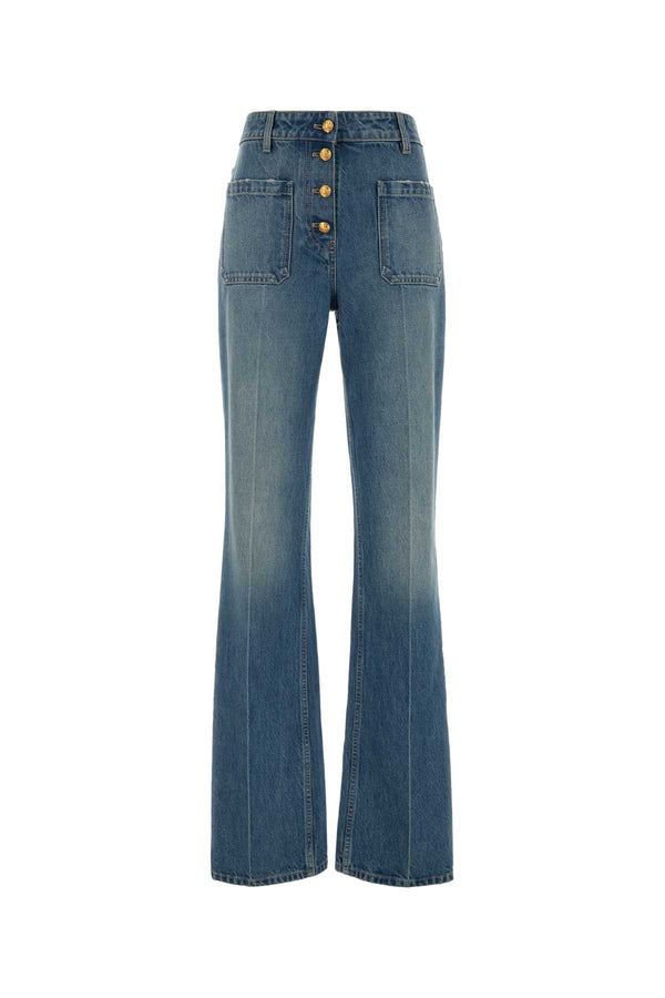 Denim Jeans Mediumbluedenim Exterior: Cotton