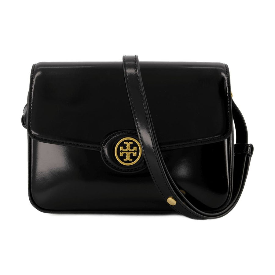 Tory Burch Calfskin shoulder bag in black