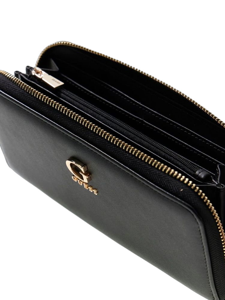 Guess 100% Polyurethane wallet in black