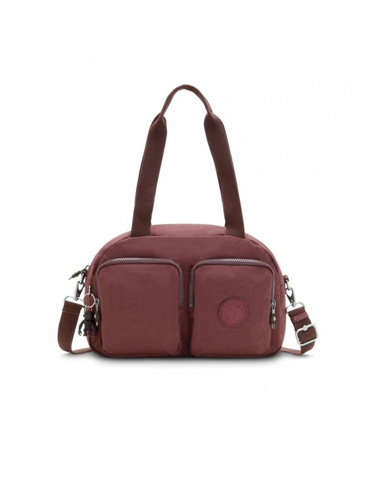 Kipling 100% Polyamide/Nylon shoulder bag in mahogany