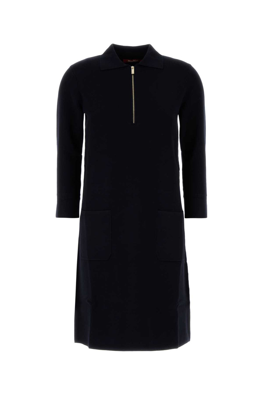 Mm Studio 72% Viscose dress in navy