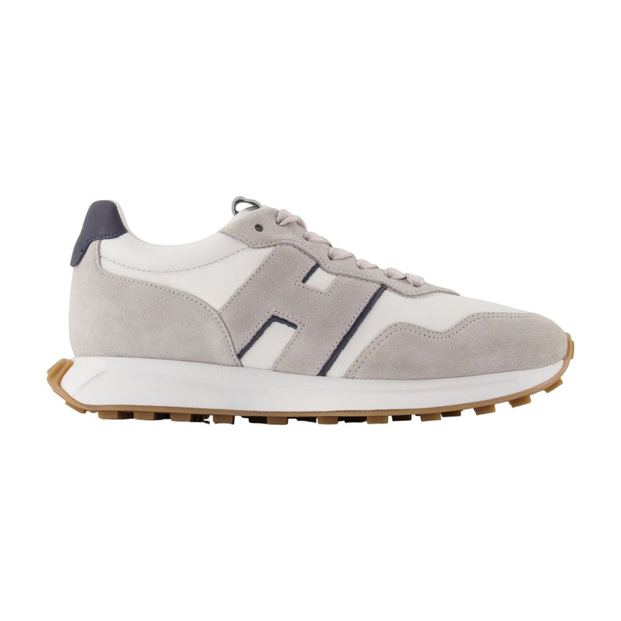 Hogan Goatskin sneaker in gray