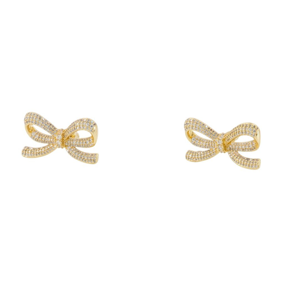 Self-Portrait Gold-plated metal earrings in gold