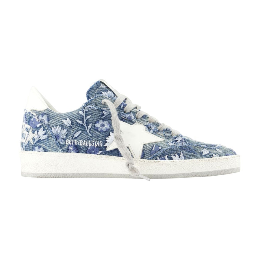 Golden Goose Deluxe Brand Calfskin sneaker in blue