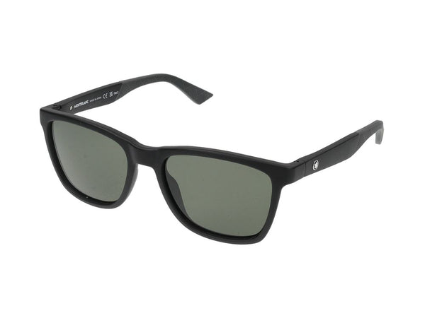 Montblanc MB0399S Injected acetate sunglasses in black