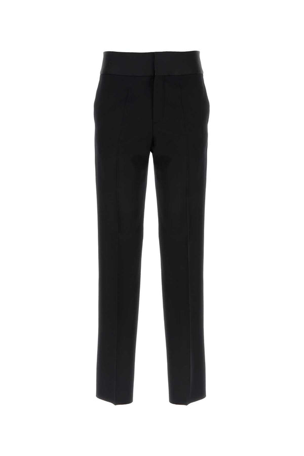 Valentino Garavani 100% Virgin wool trousers in black