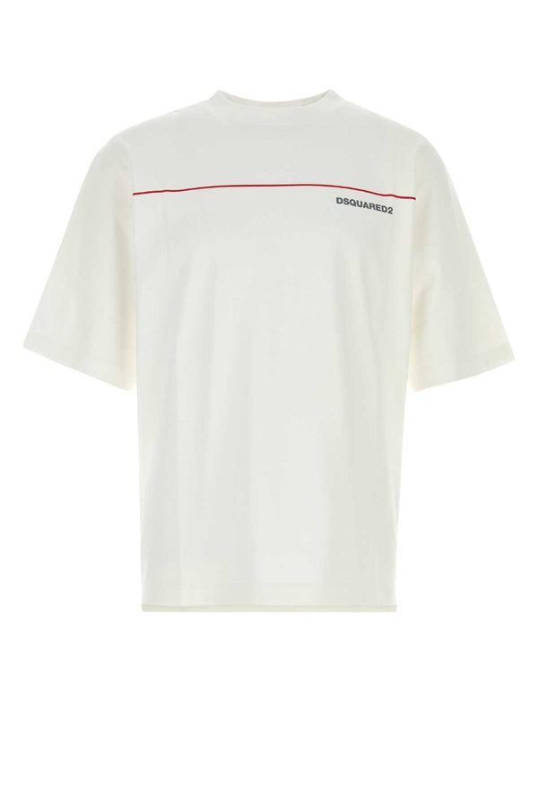 Dsquared2 100% Cotton t-shirt in white
