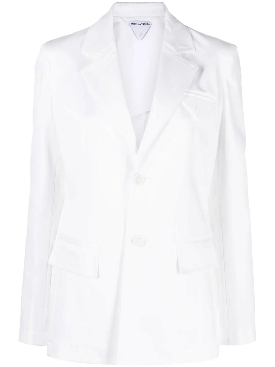 Bottega Veneta Cotton blazer in white
