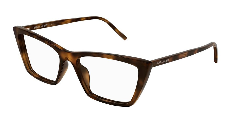 Saint Laurent Mica Acetate eyeglasses in havana